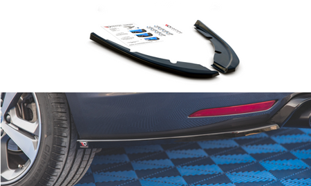 Maxton Rear Side Splitters V.2 Peugeot 308 Sw Mk2 Facelift - Gloss Black