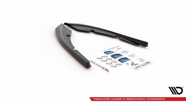 Maxton Rear Side Splitters V.2 Peugeot 308 Sw Mk2 Facelift - Gloss Black