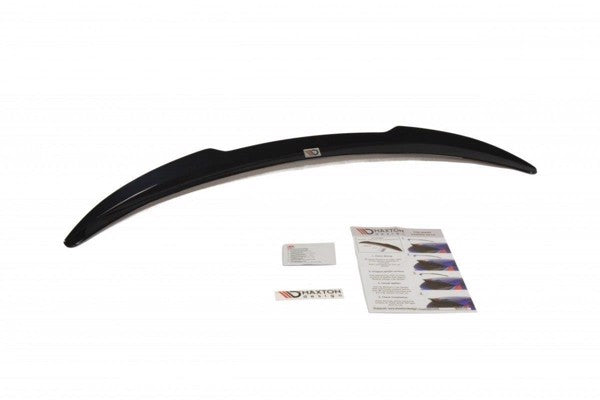 Maxton Spoiler Cap For BMW 6 Gran Coupé Mpack - Gloss Black