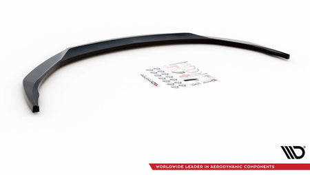 Maxton Front Splitter V.3 Opel Insignia Mk2 - Gloss Black