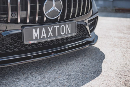 Maxton Front Splitter V.2 Mercedes-Benz Cls Amg-Line C257 - Gloss Black