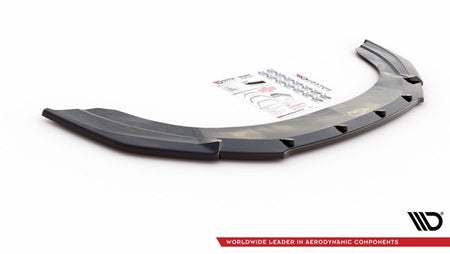 Maxton Front Splitter Volkswagen Caddy Mk. 4 - Gloss Black