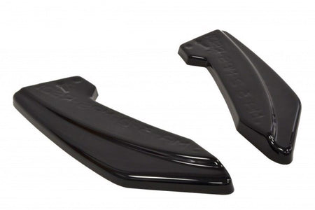 Maxton Rear Side Splitters Mazda 3 Mk2 Mps - Gloss Black