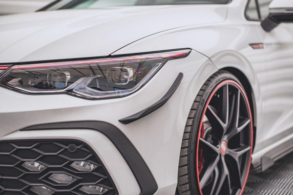 Maxton Front Bumper Wings (Canards) Volkswagen Golf 8 Gti