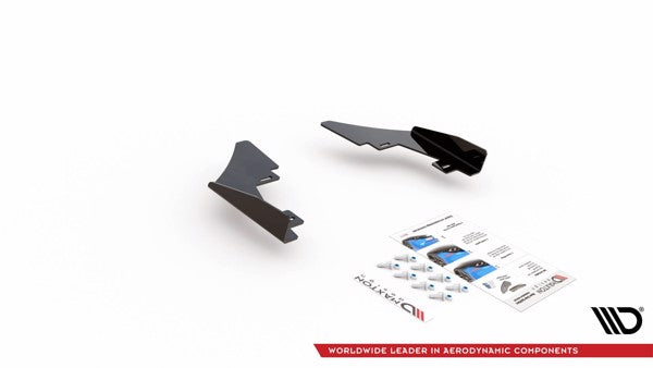 Maxton Rear Side Flaps Volkswagen Golf 8 Gti Clubsport