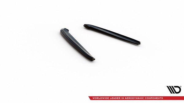Maxton Rear Side Splitters Porsche Panamera / Panamera Diesel 970 - Gloss Black
