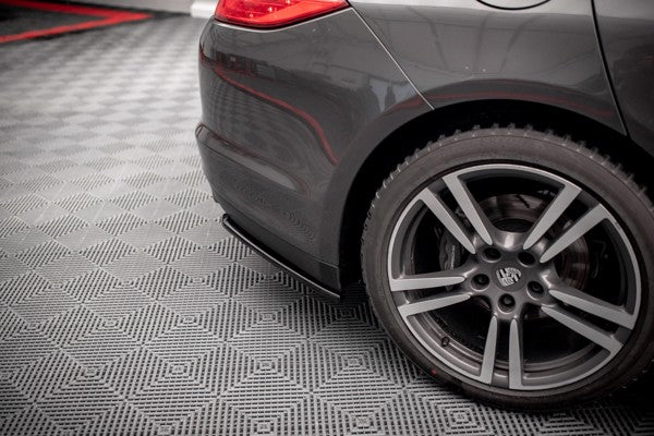 Maxton Rear Side Splitters Porsche Panamera / Panamera Diesel 970 - Gloss Black