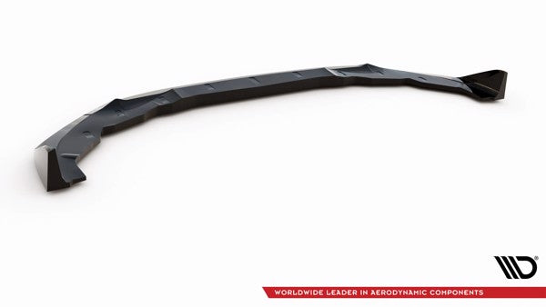 Maxton Front Splitter V.3 BMW 2 Coupe M-Pack / M240I G42 - Gloss Black