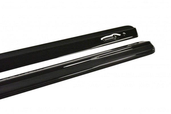 Maxton Side Skirts Diffusers Volvo V50F R-Design - Gloss Black