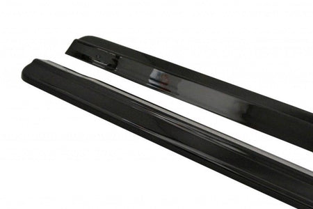 Maxton Side Skirts Diffusers Volvo V50F R-Design - Gloss Black