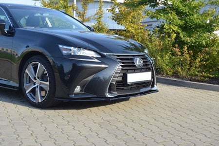 Maxton Front Splitter V.1 Lexus Gs Mk4 Facelift - Gloss Black