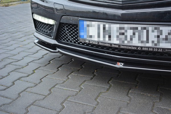 Maxton Front Splitter V.1 Mercedes-Benz E63 Amg W212  - Gloss