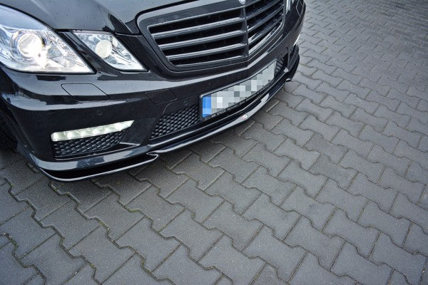 Maxton Front Splitter V.1 Mercedes-Benz E63 Amg W212  - Gloss