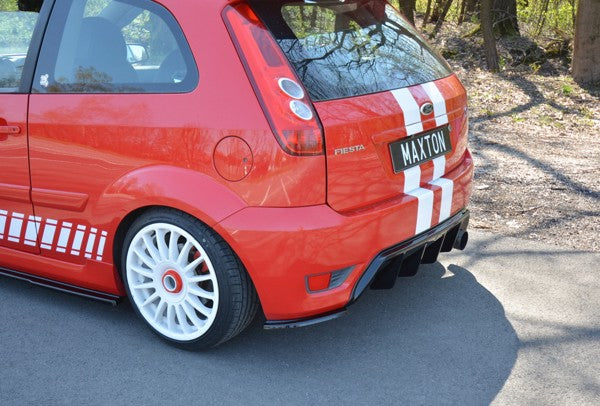 Maxton Rear Valance Ford Fiesta St Mk6 - Gloss Black