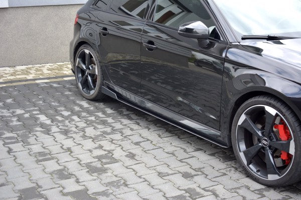 Maxton Racing Side Skirts Diffusers V.2 Audi Audi RS3 8V Fl Sportback