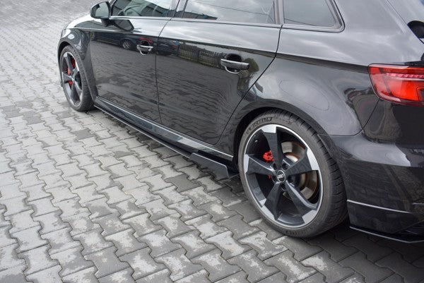 Maxton Racing Side Skirts Diffusers V.2 Audi Audi RS3 8V Fl Sportback