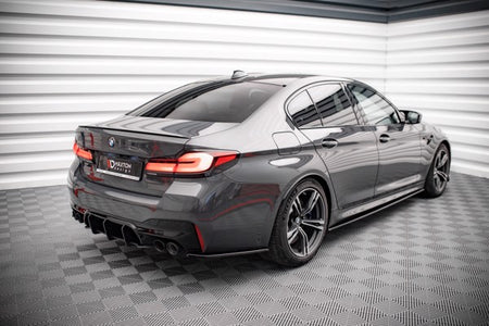 Maxton Side Skirts Diffusers BMW M5 F90 - Gloss Black