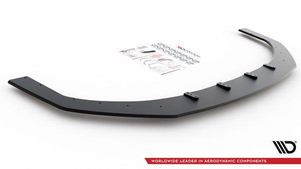 Maxton Racing Durability Front Splitter Hyundai I30 N Mk3 Hatchback / Fastback - Black