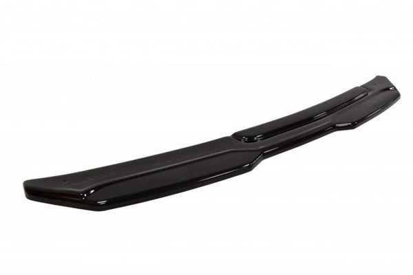 Maxton Central Rear Splitter For BMW X4 M-Pack (Without A Vertical Bar) - Gloss Black