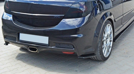 Maxton Rear Side Splitters Opel Astra H (For Opc / Vxr) - Gloss Black