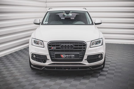 Maxton Front Splitter Audi Sq5 Mk1 (8R) - Gloss Black