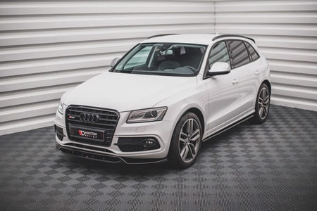 Maxton Front Splitter Audi Sq5 Mk1 (8R) - Gloss Black