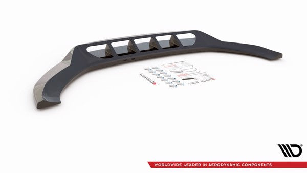 Maxton Front Splitter Audi Sq5 Mk1 (8R) - Gloss Black