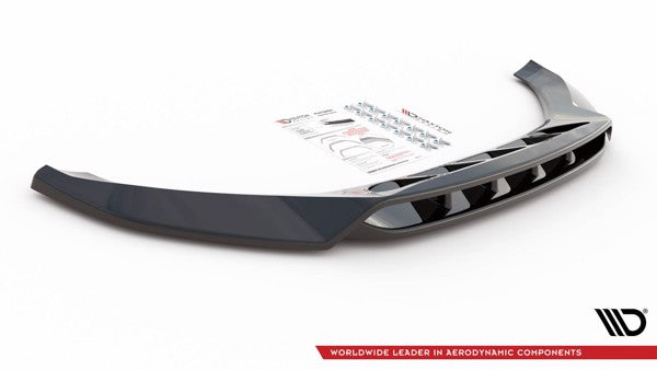 Maxton Front Splitter Audi Sq5 Mk1 (8R) - Gloss Black