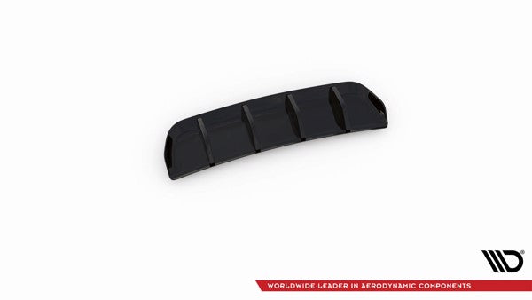 Maxton Rear Valance Volkswagen Tiguan R Mk2 Facelift - Gloss Black