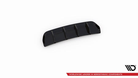 Maxton Rear Valance Volkswagen Tiguan R Mk2 Facelift - Gloss Black
