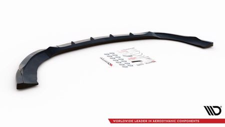 Maxton Front Splitter V.1 Mercedes-Benz VIto W447 Facelift - Gloss Black