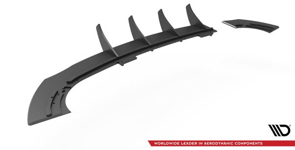 Maxton Street Pro Rear Diffuser Opel Astra Gtc Opc-Line J - Black