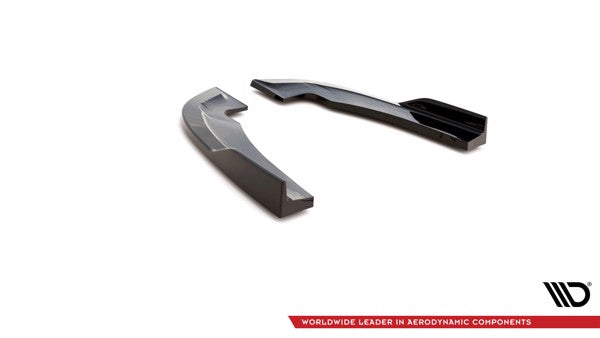 Maxton Rear Side Splitters Dodge Charger Srt Mk7 Facelift - Gloss Black