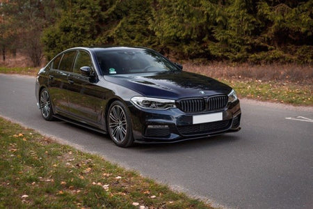 Maxton Side Skirts Diffusers For BMW 5 G30/ G31 M-Pack - Gloss Black