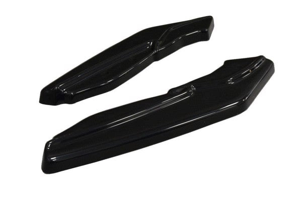 Maxton Rear Side Splitters Renault Laguna Mk 3 Coupe - Gloss Black