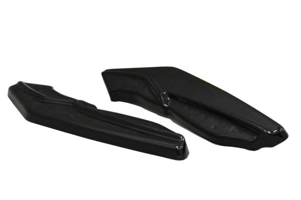 Maxton Rear Side Splitters Renault Laguna Mk 3 Coupe - Gloss Black