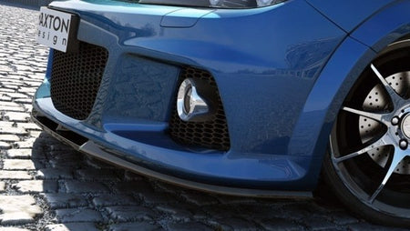 Maxton Front Splitter Opel Astra H Opc / Vxr Nurburg - Gloss Black