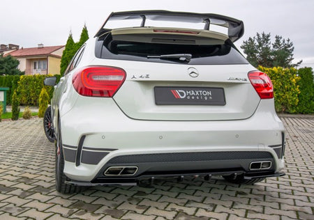 Maxton Rear Valance Mercedes A45 Amg W176 - Gloss Black
