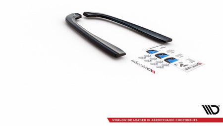 Maxton Rear Side Splitters BMW M5 E39 - Gloss Black