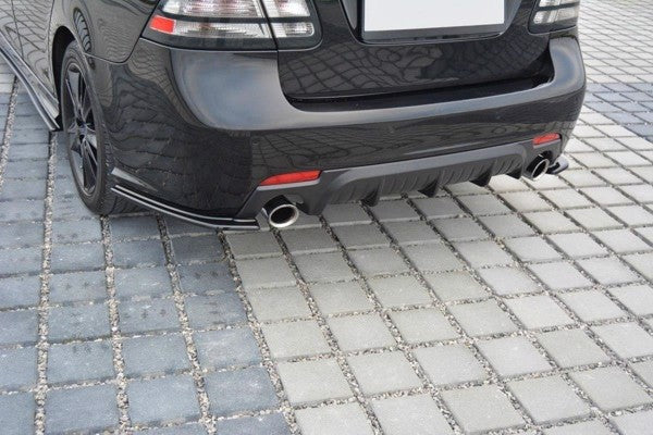 Maxton Rear Side Splitters Saab 9-3 Aero Mk2 Facelift - Gloss Black
