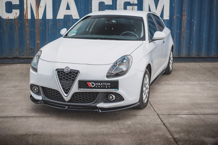 Maxton Front Splitter V.2 Alfa Romeo Giulietta Facelift - Gloss Black