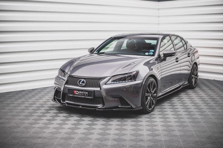 Maxton Side Skirts Diffusers Lexus Gs F Sport Mk4(L10) - Gloss Black