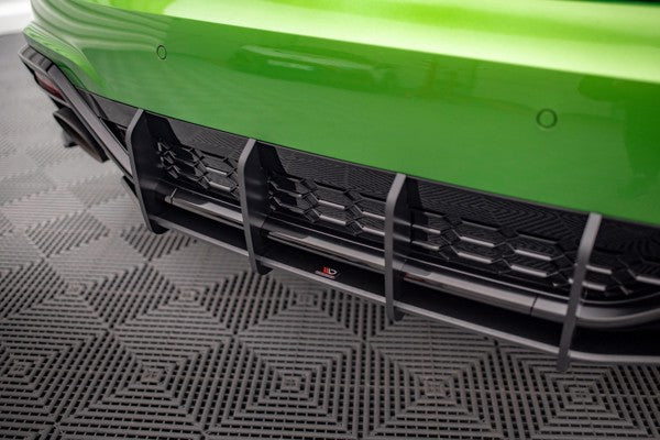 Maxton Street Pro Rear Diffuser Audi RS5 F5 Facelift - Black