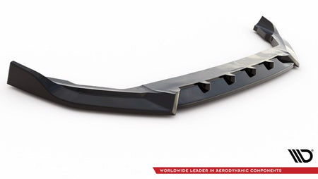 Maxton Front Splitter V.2 Volvo Xc90 R-Design Mk2 Facelift - Gloss Black