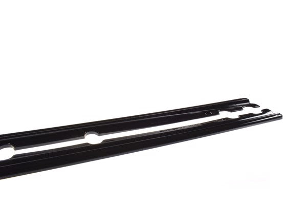 Maxton Side Skirts Diffusers BMW 6 Gran Coupé - Gloss Black