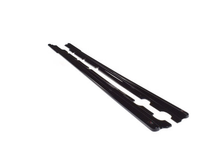 Maxton Side Skirts Diffusers BMW 6 Gran Coupé - Gloss Black