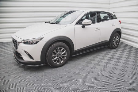 Maxton Side Skirts Diffusers Mazda Cx-3 - Gloss Black