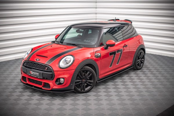 Maxton Side Skirts Diffusers Mini Cooper S John Cooper Works F56 - Gloss Black