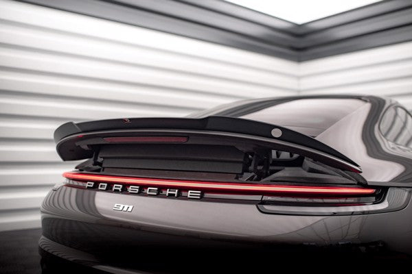 Maxton Spoiler Cap Porsche 911 Carrera 4S 992 - Gloss Black