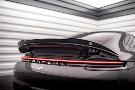 Maxton Spoiler Cap Porsche 911 Carrera 4S 992 - Gloss Black